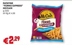 Mccain - Patatine "Forno Express" Mccain - Patatine "Forno Express"