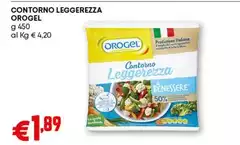 Orogel - Contorno Leggerezza Orogel - Contorno Leggerezza
