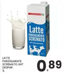 Despar - Latte Parzialmente Scremato UHT
