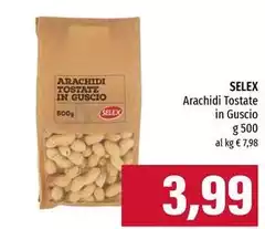 Selex - Arachidi Tostate In Guscio