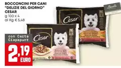 Cesar - Bocconcini Per Cani "Delizie Del Giorno"  Cesar - Bocconcini Per Cani "Delizie Del Giorno"