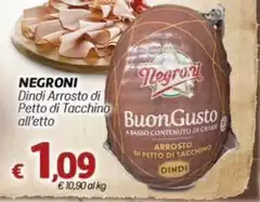 Negroni - Dindi Arrosto Di Petto Di Tacchino Negroni - Dindi Arrosto Di Petto Di Tacchino