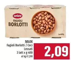 Selex - Fagioli Borlotti / Ceci Lessati