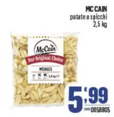 Mccain Mc Cain - Patate A Spicchi Mccain Mc Cain - Patate A Spicchi