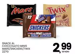 Mars - Snack Al Cioccolato /Snickers/Twix Mars - Snack Al Cioccolato /Snickers/Twix