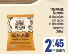Tre Marie - Fagottino Al Cioccolato Con Gocce Di Cioccolato Fondente Tre Marie - Fagottino Al Cioccolato Con Gocce Di Cioccolato Fondente