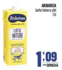 Arborea - Latte Intero UHT
