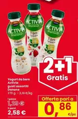 Danone - Yogurt Da Bere Activia Gusti Assortiti Danone - Yogurt Da Bere Activia Gusti Assortiti