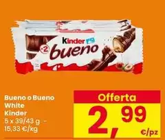 Kinder - Bueno O Bueno White