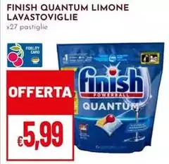 Finish - Quantum Limone Lavastoviglie Finish - Quantum Limone Lavastoviglie