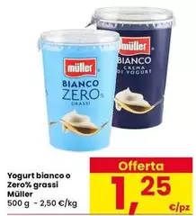 Muller - Yogurt Bianco O Zero% Grassi