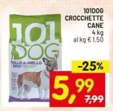 101Dog - Crocchette Cane 101Dog - Crocchette Cane