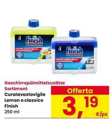 Finish - Guschirrspùlmittelzusatze Sortiment Curalavastoviglie Lemon O Classico Finish - Guschirrspùlmittelzusatze Sortiment Curalavastoviglie Lemon O Classico