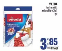 Vileda - Turbo Refill Microfibre 2Inl Vileda - Turbo Refill Microfibre 2Inl