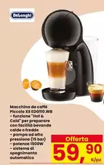 Piccolo - Macchina Da Caffè  XS EDG110.WB