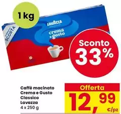 Lavazza - Caffè Macinato Crema E Gusto Classico Lavazza - Caffè Macinato Crema E Gusto Classico