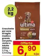 Ultima - Crocchette Per Cane Di Taglia Media O Grande Con Pollo, Junior O Adulto Ultima - Crocchette Per Cane Di Taglia Media O Grande Con Pollo, Junior O Adulto