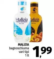 Malizia - Bagnoschiuma Malizia - Bagnoschiuma