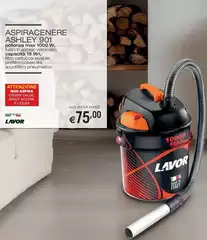 Lavor - Aspiracenere Ashley 901 Lavor - Aspiracenere Ashley 901