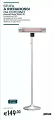 Zephir - Stufa A Infrarossi Da Esterno Zephir - Stufa A Infrarossi Da Esterno