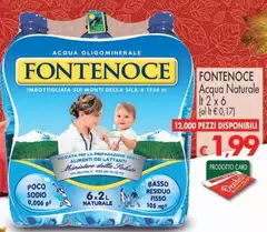 Fontenoce - Acqua Naturale Fontenoce - Acqua Naturale