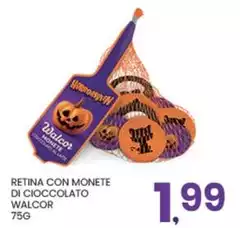 Walcor - Retina Con Monete Di Cioccolato Walcor - Retina Con Monete Di Cioccolato