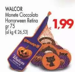 Walcor - Monete Cioccolato Horrorween Retina Walcor - Monete Cioccolato Horrorween Retina