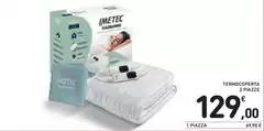Imetec - Termocoperta 2 Piazze