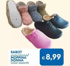 Sabot Uomo/Moppina Donna