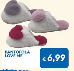Pantofola Love Me