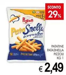 Pizzoli - Patatine Patasnella Pizzoli - Patatine Patasnella