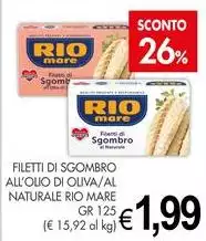 Rio Mare - Filetti Di Sgombro All'Olio Di Oliva/Al Naturale Rio Mare - Filetti Di Sgombro All'Olio Di Oliva/Al Naturale