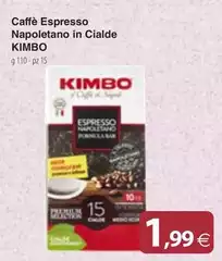 Kimbo - Caffè Espresso Napoletano In Cialde