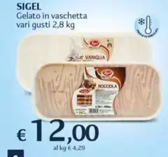 Sigel - Gelato In Vaschetta Sigel - Gelato In Vaschetta