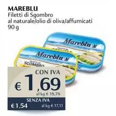 Mareblu - Filetti Di Sgombro Al Naturale Mareblu - Filetti Di Sgombro Al Naturale