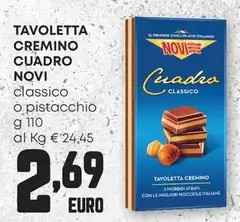 Novi - Tavoletta Cremino Cuadro