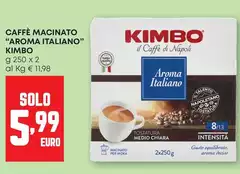 Kimbo - Caffè Macinato "Aroma Italiano"