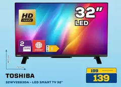 Toshiba - 32WV2E63DA-Led Smart Tv 32"