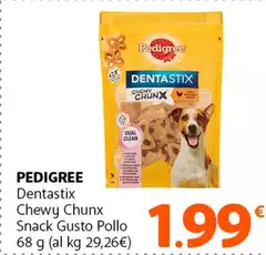Pedigree - Dentastix Chewy Chunx Snack Gusto Pollo Pedigree - Dentastix Chewy Chunx Snack Gusto Pollo