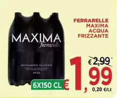 Ferrarelle - Maxima Acqua Frizzante Ferrarelle - Maxima Acqua Frizzante