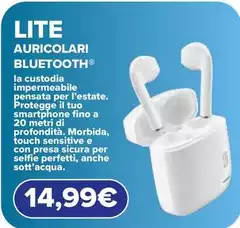 Cellularline - Lite Auricolari Bluetooth