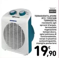 Termozeta - Termoventilatore Ip21 TZR51WB Termozeta - Termoventilatore Ip21 TZR51WB