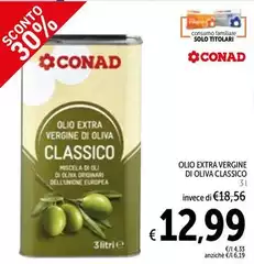 Conad - Olio Extra Vergine Di Oliva Classico Conad - Olio Extra Vergine Di Oliva Classico