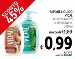 Vidal - Sapone Liquido