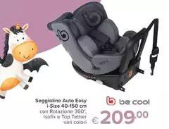 Be Cool - Seggiolino Auto Easy 