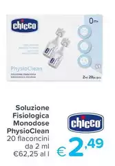 Chicco - Soluzione Fisiologica Monodose PhysioClean