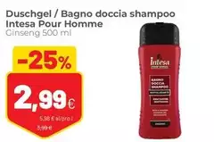 Intesa - Duschgel / Bagno Doccia Shampoo Pour Homme