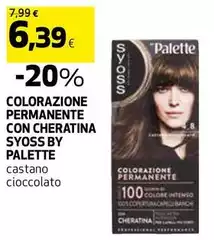 Palette - Colorazione Permanente Con Cheratina Syoss Palette - Colorazione Permanente Con Cheratina Syoss