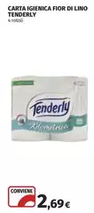 Tenderly - Carta Igienica Fior Di Lino Tenderly - Carta Igienica Fior Di Lino
