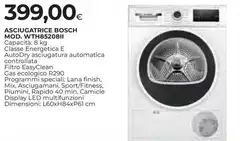 Bosch - Asciugatrice Mod. WTH8520811